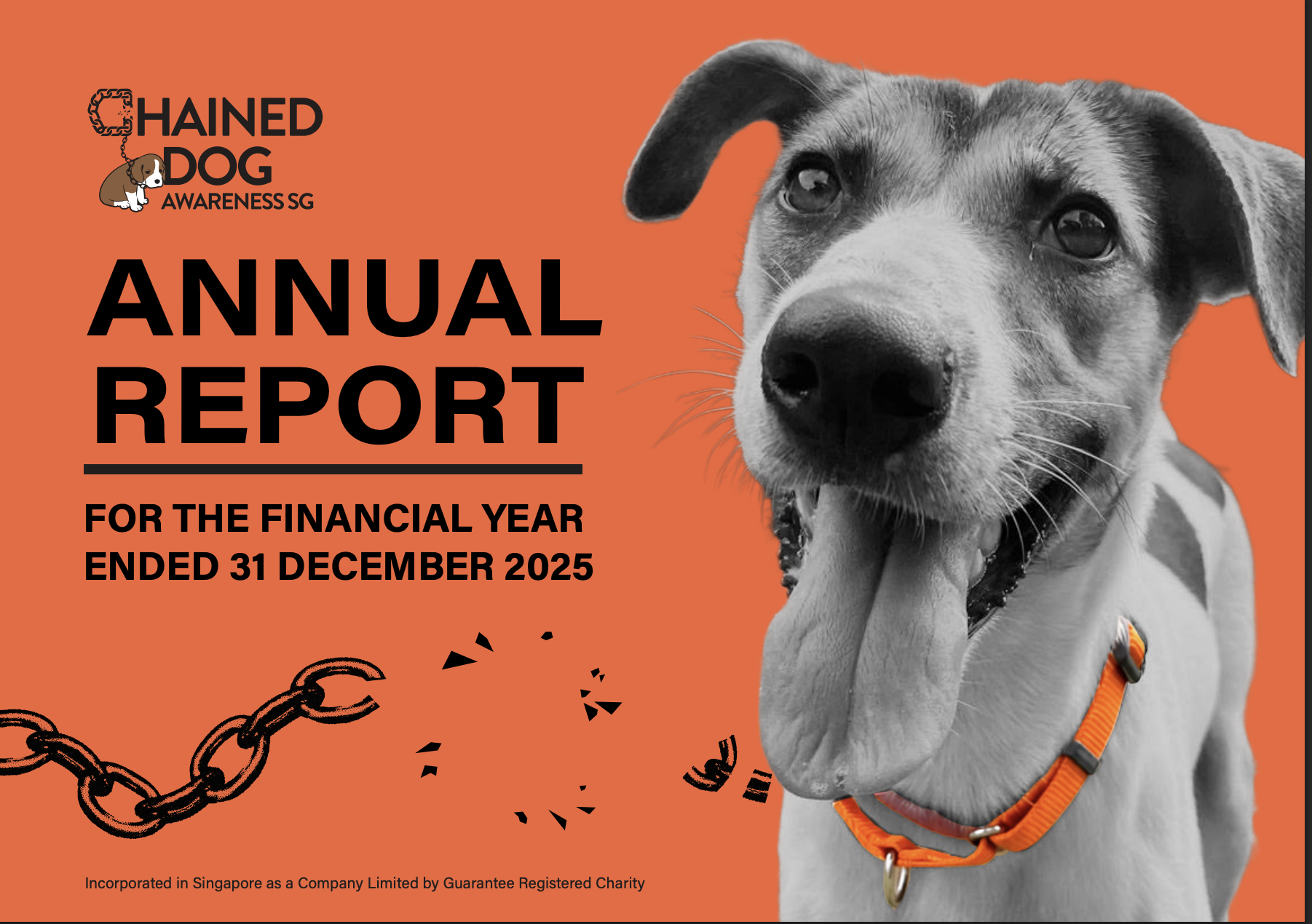 Chained Dog Awareness Singapore FY2025 Annual Report Cover